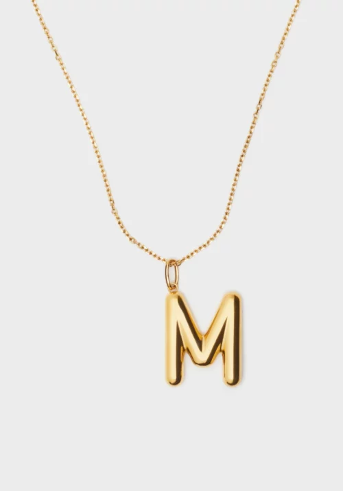 Collana Alphabet Ciondolo Lettera M
