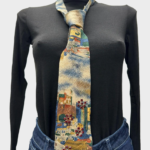 Cravatte da Donna con Dettagli Decorativi Fantasia 10