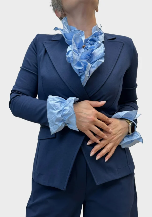 Completo Giacca e Pantalone Blu Navy Foto 1