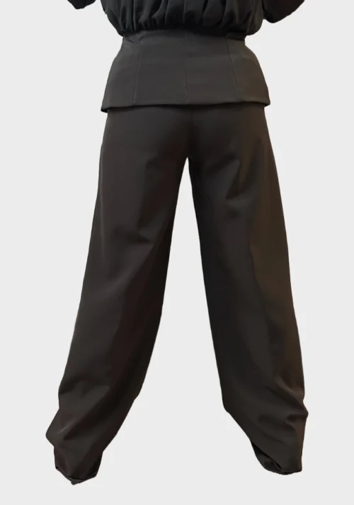 Pantalone Nero Regular Foto 1