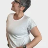 T-shirt fucsia con applicazioni Foto 3 T-shirt Bianca con Applicazioni