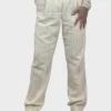 Pantalone Palazzo Crema a Righe Foto 3 Pantalone Palazzo Bianco Crema a Righe