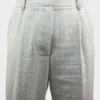 Pantalone Palazzo Crema a Righe Foto 5 Pantalone Palazzo Bianco Crema a Righe