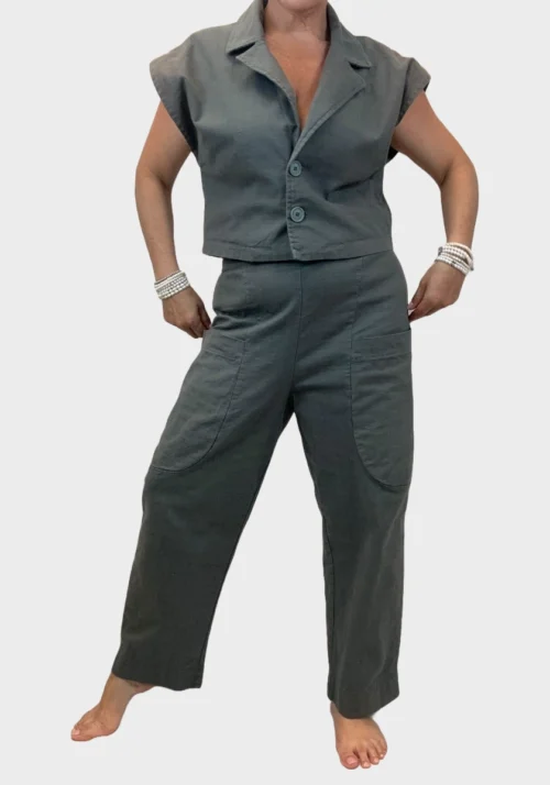 Pantaloni Vita Alta