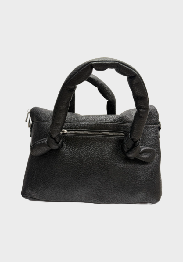 Borsa con Ribalta Ecopelle Martellata Foto 1 Borsa con Ribalta Ecopelle Martellata