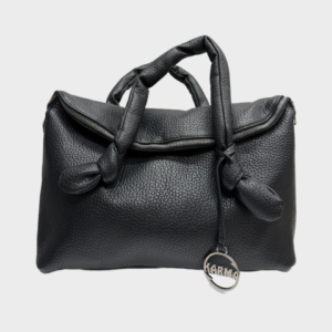 Borsa con Ribalta Ecopelle Martellata Foto 2 Borsa con Ribalta Ecopelle Martellata