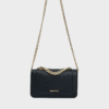 Borsa crossbody nera con patta Foto 1 Borsa crossbody nera con patta