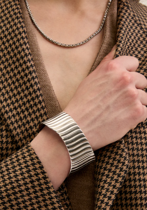 Bracciale Iris Rigido Rigato Ac.Ino