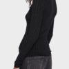 Maglia nera con paillettes Foto 3 Maglia nera con paillettes