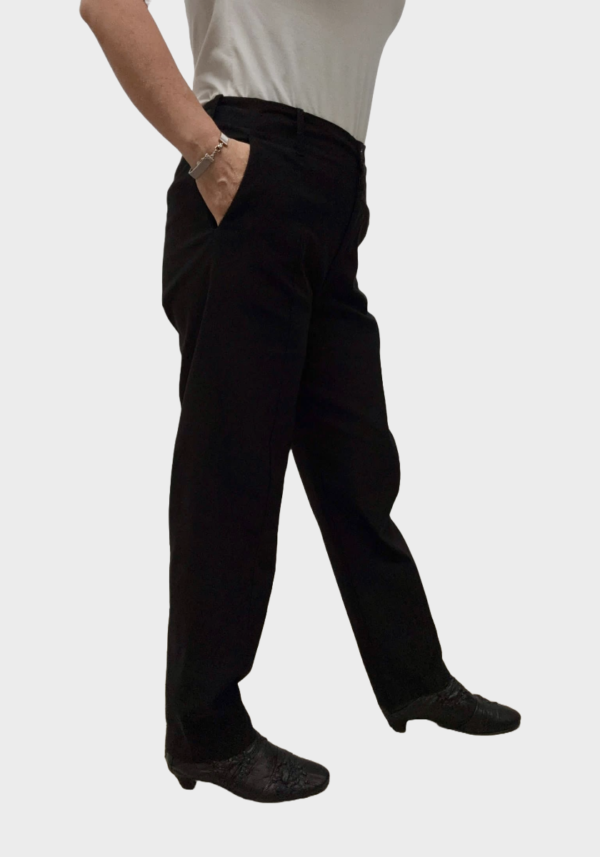 Pantalone con Taglio davanti in Bengalina Foto 1 Pantalone con Taglio davanti in Bengalina