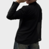 T-Shirt Girocollo in Jersey - Georgette Foto 2 T-Shirt Girocollo in Jersey - Georgette