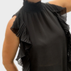 Blusa-Smanicata-nera-Philia-Loft-Foto-3 Blusa Smanicata Nera