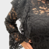 Blusa nera in Pizzo Foto 4 Blusa nera in Pizzo
