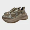 Running allacciata in materiale specchiato e tessuto tecnico Foto 4 Scarpa Running allacciata in materiale specchiato e tessuto tecnico