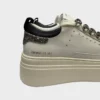 Sneaker a Cassetta in Pelle con Dettagli in Glitter Foto 7 Sneaker a Cassetta in Pelle con Dettagli in Glitter